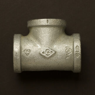 25mm (1 Inch) Galvanised Tee Fitting F&F