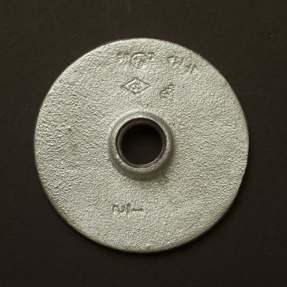 15mm (Half Inch) Galvanised Flange Fitting