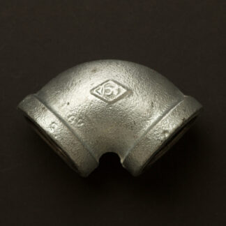 25mm (1 Inch) Gal 90 Degree Elbow Fitting F&F