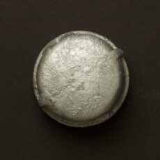 25mm (1 inch) Gal Round end cap fitting F