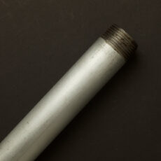 25mm (One Inch) Gal Threaded Plumbing Pipe Custom Length