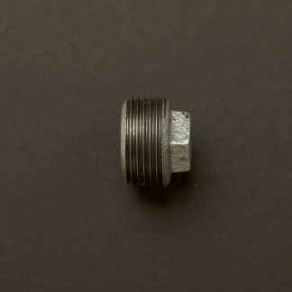 1 inch Gal 25mm Round plug fitting M