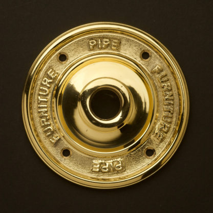 22mm (Half inch) Solid Brass Flange plate