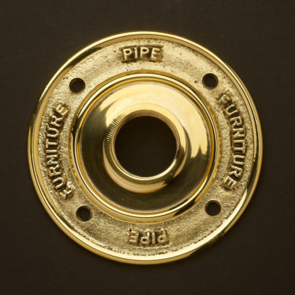 34mm (One inch) Solid Brass Flange plate