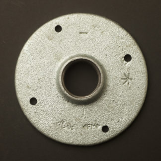 1 inch 25mm Galvanised drilled flange fitting