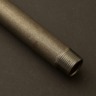 26mm (Three Quarter Inch) Black steel Threaded Plumbing Pipe Custom Length