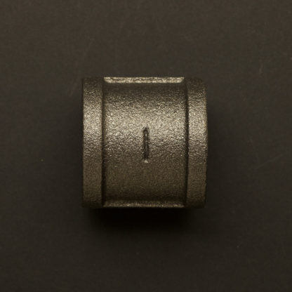1 inch Black steel 25mm socket coupler fitting F&F