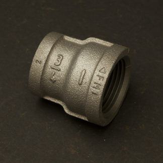 Three Quarter inch Black steel 20mm to one Inch 25mm Coupler F&F
