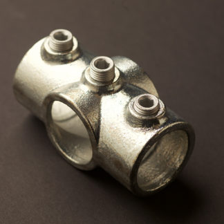 One Inch 34mm Two socket Cross Fitting
