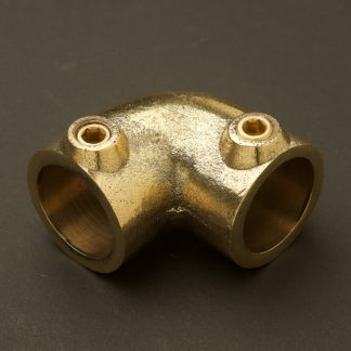 34mm (One Inch) Solid brass Elbow Fitting