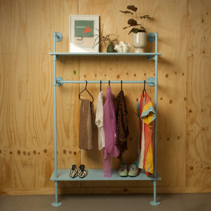 Plumbing Pipe wall mount clothes rack